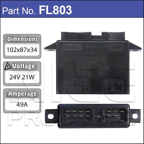 Volvo Flasher Relay 24v