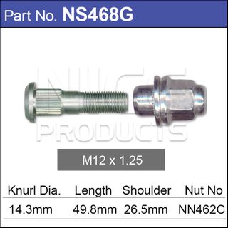Wheel Stud & Nut