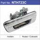 Tailgate Handle Without KEY HOLE CHROME