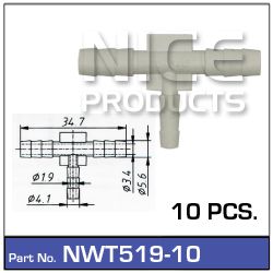 Hose Connection  Pkt 10 EOL