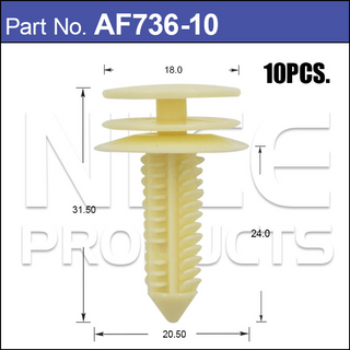 Fasteners Pkt 10