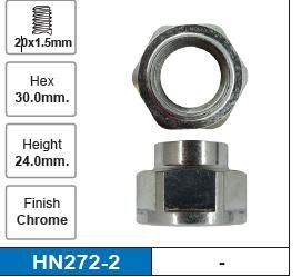 Hub Nuts Pair