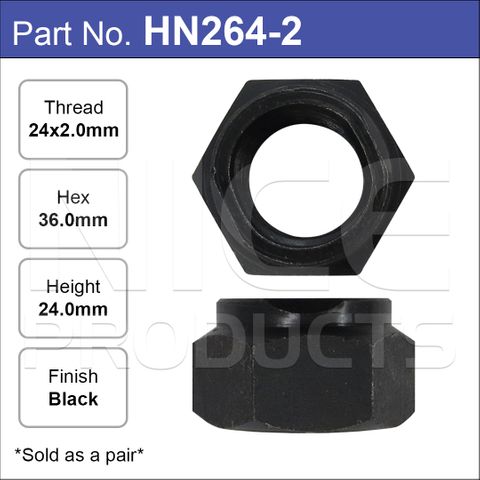 Hub Nuts Pair