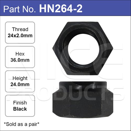Hub Nuts Pair