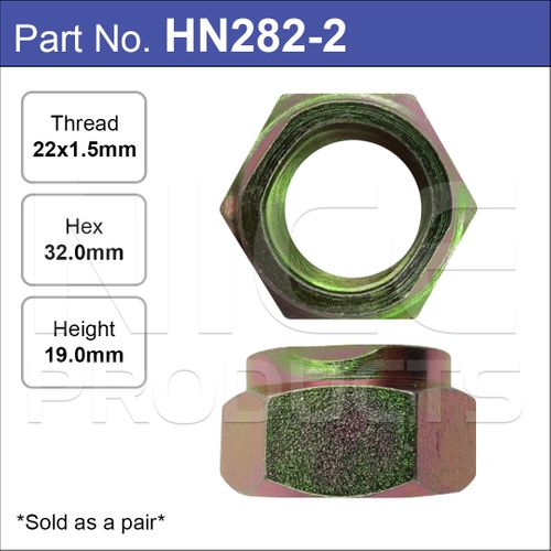Hub Nuts Pair