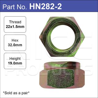 Hub Nuts Pair