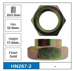 Hub Nuts Pair