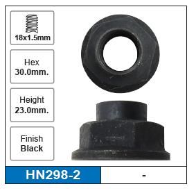 Hub Nuts Pair