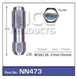 Wheel Nuts pk50