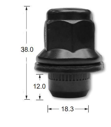 Wheel Nuts pk100