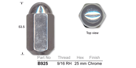 Chrome Nut