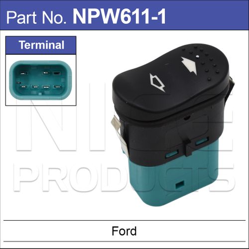 Power Window Switch Single Button