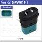 Power Window Switch Single Button