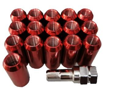 RED Allen Key Nuts pk16