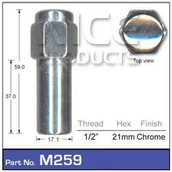 Mag Nuts pk100