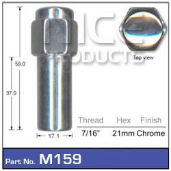 Wheel Nut pk100