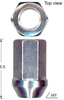 Wheel Nut pk100