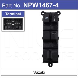 Power Window Switch Main