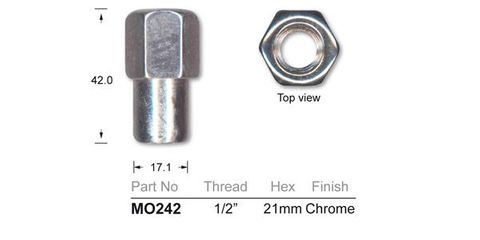 Wheel Nuts pk25