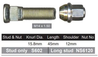 Wheel Stud & Nut