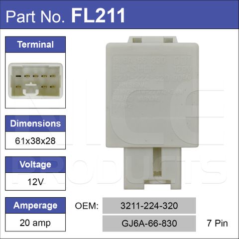 Flasher  7 Pin