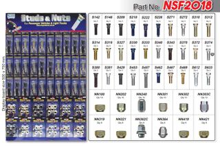 Wheel Stud Merchandiser