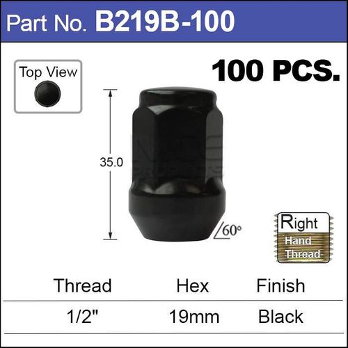 Black Nuts pk100
