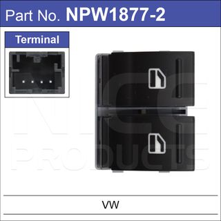 VW Power Window Switch