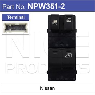 Power Window Switch Navara 2 Windows