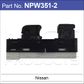 Power Window Switch Navara 2 Windows