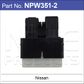 Power Window Switch Navara 2 Windows