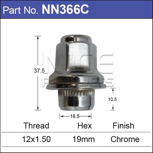 Jaguar Wheel Nuts pk25