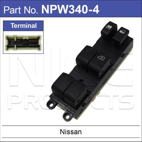 6 Button 4 Window Power Window Switch