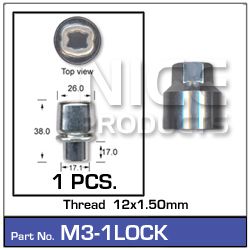 Lock Nuts (set of 1)