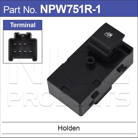 VHNROFE 1pc Power Electric Door Window Control Switch Left Driver Side For Toyota For 4Runner 1998 Black 84820-35060