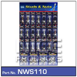 Merchandiser Stud & Nut