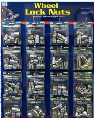 Merchandiser Lock Nuts