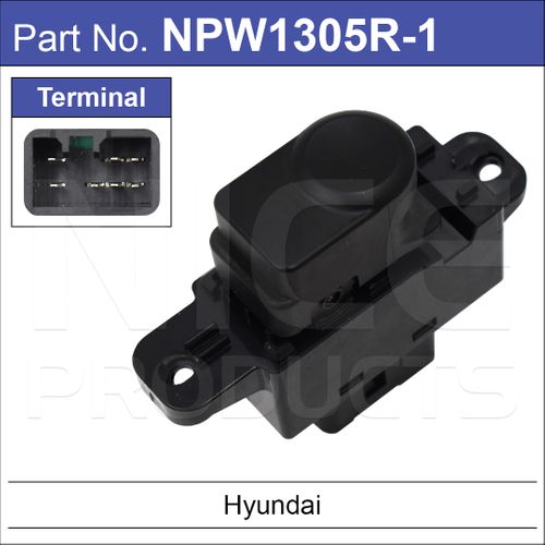 Rear Power Window Switch