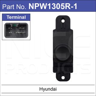 Rear Power Window Switch
