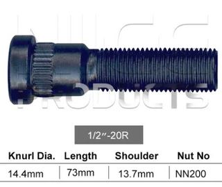 Long Stud 1/2   73mm Long