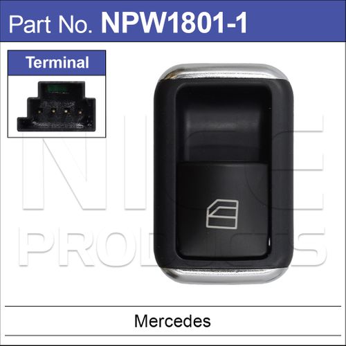 Single Power Window Switch