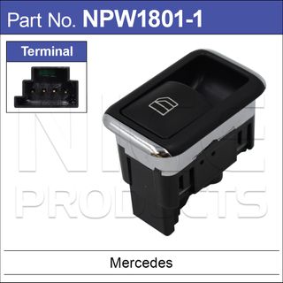 Single Power Window Switch