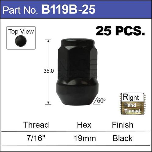 Black Nuts pk25