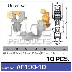 Fasteners Pkt 10