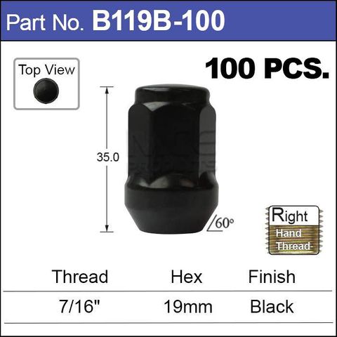 Black Nuts pk100