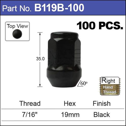 Black Nuts pk100