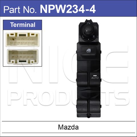 Power Window Switch Main Mazda