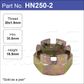 Hub Nuts Pair