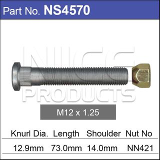 Long Stud & Nut