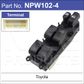 Power Window Switch